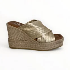 Viguera Gold Espadrille